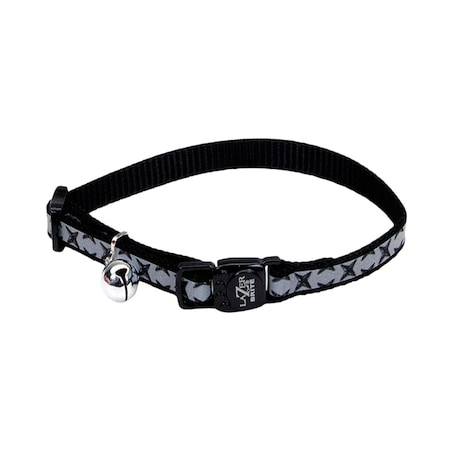 Coastal Pet Lazer Brite Reflective Breakaway Adjustable Cat Collar PK CHERRY 2389-PC